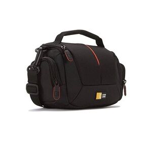 Case Logic Compact Black Camera Case with Red Accents